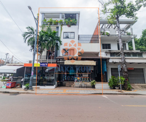 Commercial Building for Rent in Siem Reap City, Wat Damnak Area