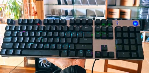Gaming Keyboard HP ចូលស្តុកថ្មីHP GK400F