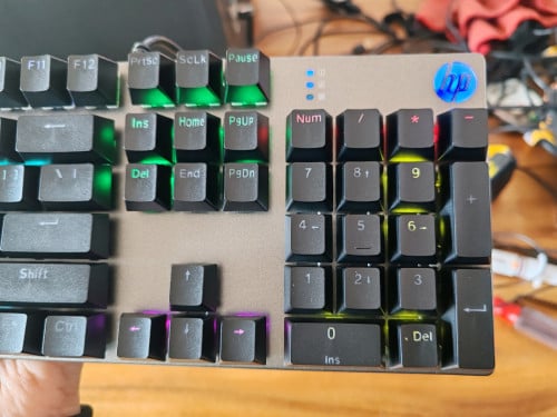 Gaming Keyboard HP ចូលស្តុកថ្មីHP GK400F