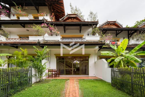 Compound House 3 Bedrooms For Rent in Tonle Bassac Area With Swimming Pool.