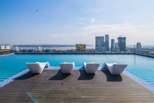 Modern condo studio room for rent in BKK1