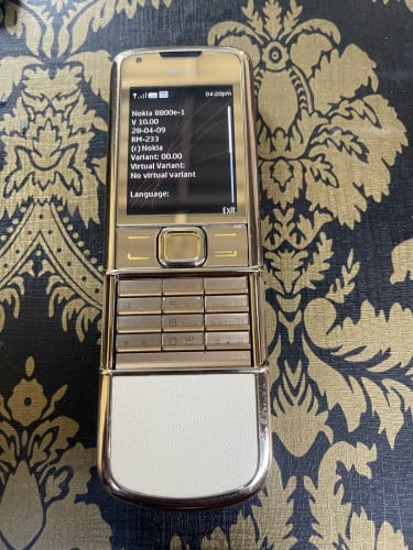 Nokia 8800 Gold សំបកសុីនម៉ាសុីន4G