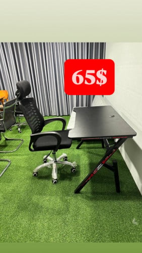 table set with office chairs ( games table )