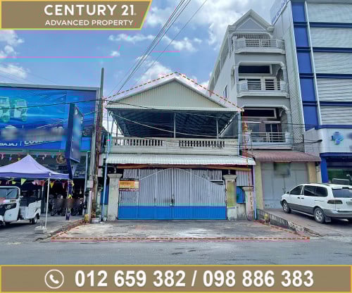 🏘 ផ្ទះអាជីវកម្ម (SH) សម្រាប់ជួល នៅជិតមន្ទីរពេទ្យ​មិត្តភាព​ខ្មែរ-សូវៀត