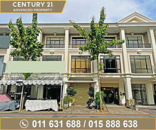 🏘 ផ្ទះអាជីវកម្ម (SH-M) សម្រាប់ជួល ក្នុងបុរី ប៉េងហួតបឹងស្នោ