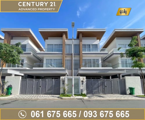 🏘 វីឡាភ្លោះ (Twin Villa) ក្នុងបុរី អ័រគីដេ ពោធិ៍ចិនតុង ត្រូវការលក់បន្ទាន់ខ្លាំង