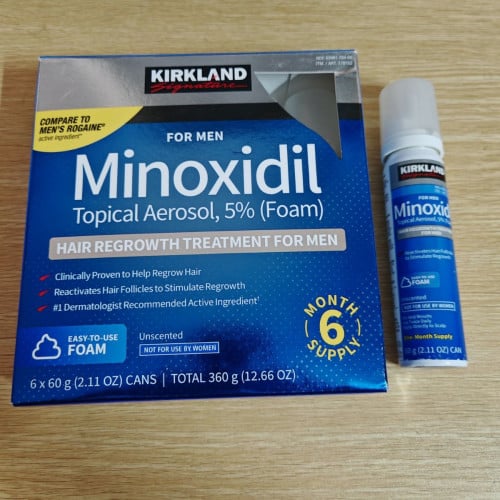 Minoxidil foam 5%