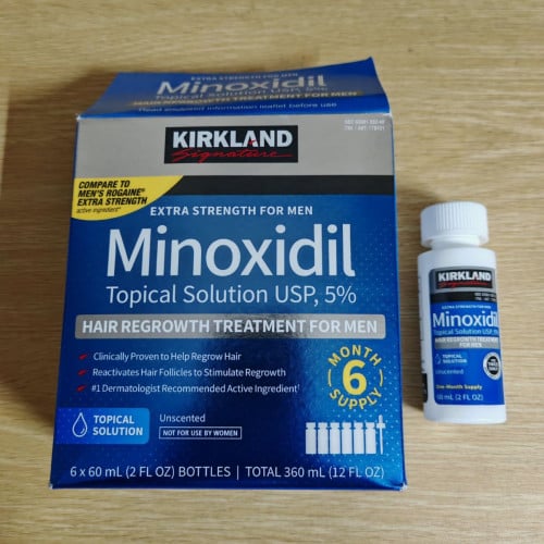 Minoxidil solution 5% brand Kirkland