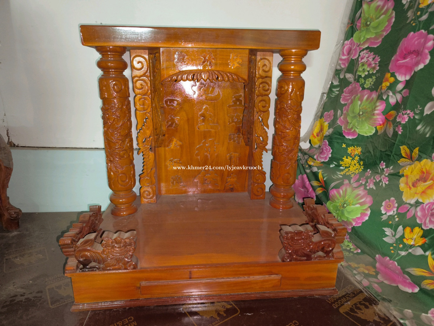 ជំនាងផ្ទះថ្មី កាត់ពីគេបាន ខ្នាតធំជាងគេ ឈើត្រសេក លក់ឡៃឡុង 111$