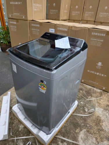 មានលក់ម៉ាស៊ីនបោកគក់ Samsung 12 kg ថែមជើង
