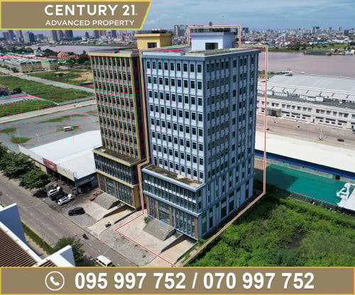 🏡 អគារ (Building) សម្រាប់ជួល នៅលើផ្លូវ OCIC ជិតរង្វង់មូលនាងមច្ឆា ​ខណ្ឌជ្រោយចង្វារ