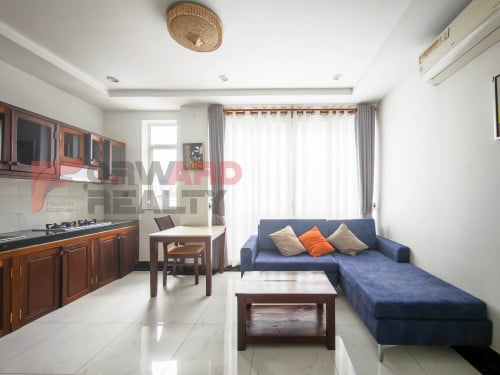 1 Bedroom apartment with gym available for rent in Russian Market Area (Toul Tompong