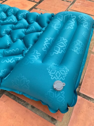 Outdoor inflatable mattress, single inflated mat for camping, hiking