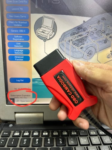 VCI and Techstream Diagnostic