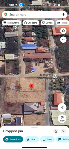 ដីឡូវីឡា 20x30m នៅម្តុំចំកាព្រីង នៅជិតសាលាមុំ 3ឡូ