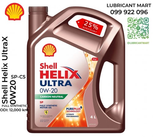 25%off លក់ជាកេស SHELL Helix UltraX, HX7, Rimula, 0W20 5W30 10W30 10W40 15W40 20W50