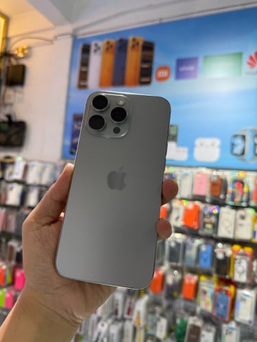 iPhone 16Pro Max មួយទឹកស្អាត ទំហំ 512G ថ្ម 96% សាកថ្មបាន 300 ដង