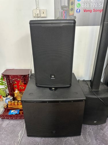 JBL Eon 715 ជាមួយសាប់ Eon 618s មួយឈុតសំណុំ