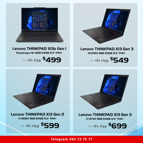 Lenovo Thinkpad X13s | Long Battery
