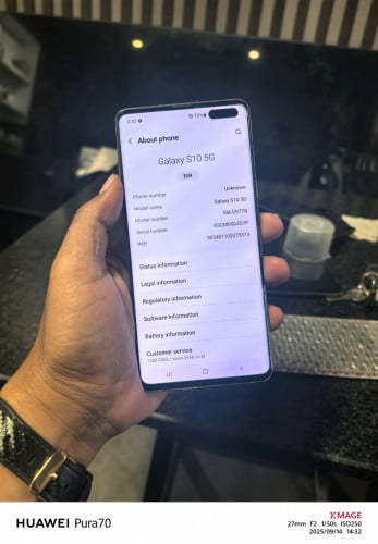 Sumsung S10 5G/ sim1/ 8G/ 256G/