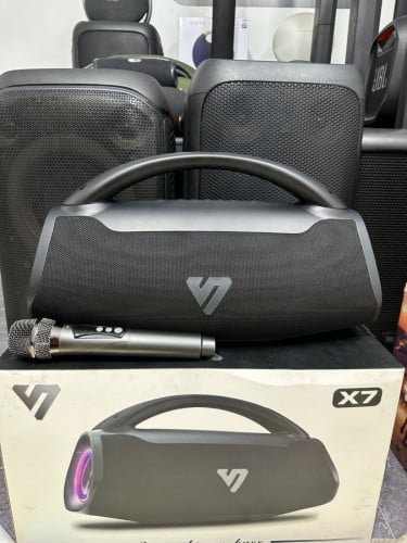 X7 នៅស្អាត98% ថ្មកាន់សំឡេងល្អ កម្លាំង150w