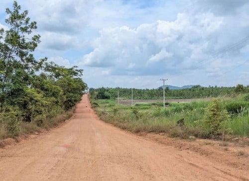 ដីលក់បន្ទាន់ ជាប់ផ្លូវលេខ 43ឃុំត្រែងត្រយឹងស្រុកភ្នំស្រួចខេត្តកំពង់ស្ពឺ