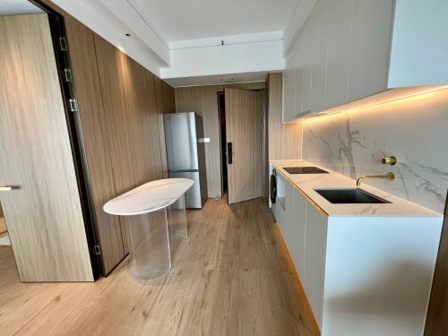 #ខុនដូរសម្រាប់ជួល #Condo for rent Price: $550 (fully furnished) Unit: 23-Z7 (1 bedroom unit)