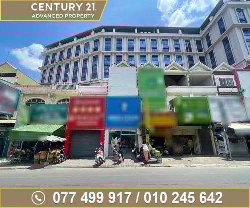 🏘 ផ្ទះអាជីវកម្ម (SH) នៅជិតផ្សារទំនើបស្ទឹងមានជ័យថ្មី ត្រូវការលក់បន្ទាន់ខ្លាំង