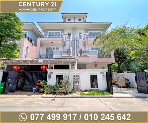 🏘 វីឡាភ្លោះ (Twin Villa) ក្នុងបុរី ភ្នំពេញថ្មី ត្រូវការលក់បន្ទាន់ខ្លាំង