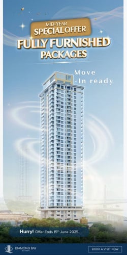 🏠🎉 Condo Diamond Bay Garden Kosh Pich for sale