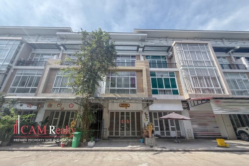 🏢4 Bedrooms Shophouse For Rent in Borey Peng Huoth Beoung Snor