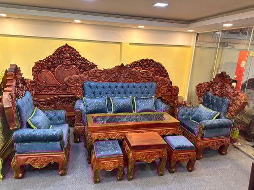 សាឡុងម៉ូតបារាំងVIPស្អាតដ៏ប្រណិតឈើធ្នុង