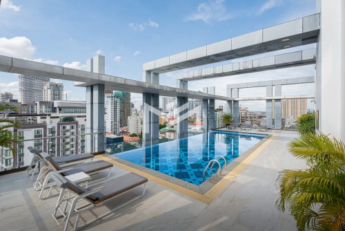 Duplex Penthouse 3 Bedroom For Rent Tonle  Bassac Area