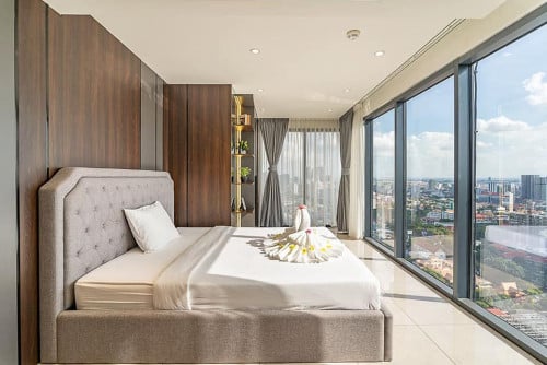 ELEGANT PENTHOUSE FOR RENT-AEON MALL ๐