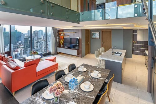 ELEGANT PENTHOUSE FOR RENT-AEON MALL ๐