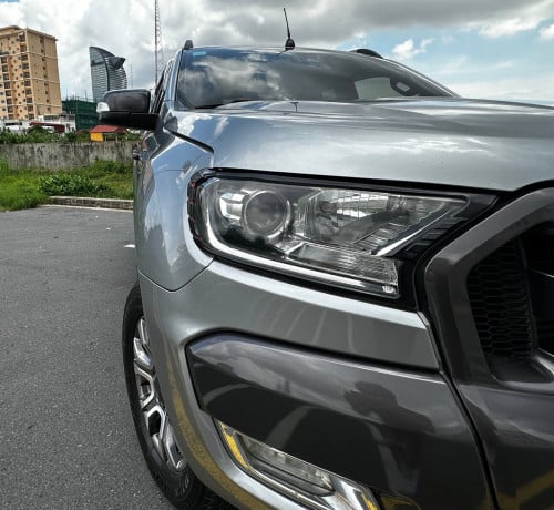 Ford ranger wildtrak 2016 ឡានស្អាតសាច់ដែកខ្ចី