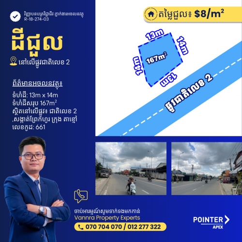 ដីកែងសម្តាប់ជួល