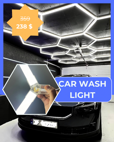 LED solution Lighting Solution for garage, UV FILM shop កន្លែងប៉ូលា