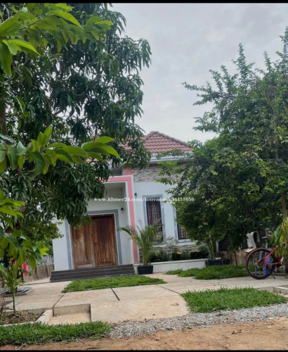 សម្រាប់ជួល រស់នៅបែបធម្មជាតិ នៅជិតផ្សារ ក្នុងក្រុងសៀមរាប ភូមិពោធិ៍បុស្ដ ស្វាយដង្គំ ក្រុងសៀមរាប