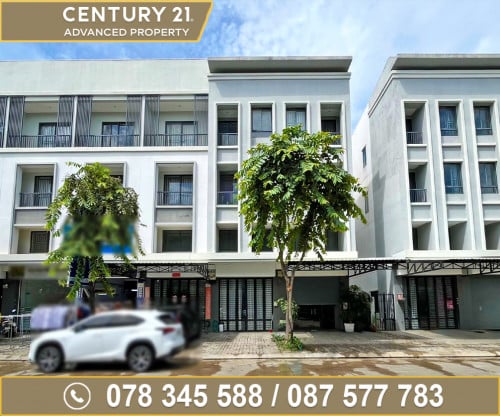 🏠 ផ្ទះអាជីវកម្ម (SH) សម្រាប់ជួល ក្នុងបុរី ជីបម៉ុង 598 ផ្លូវឯកឧត្តមជាសុផារ៉ា