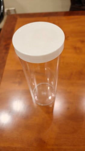 cylindrical food storage