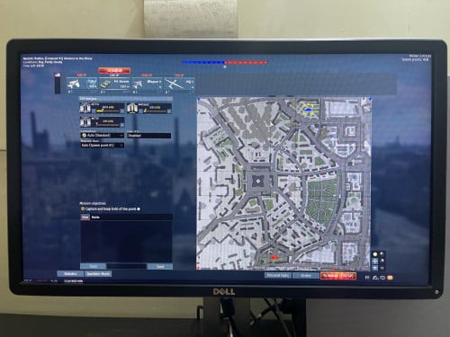 Dell monitor 24 inch នៅស្អាត 97%