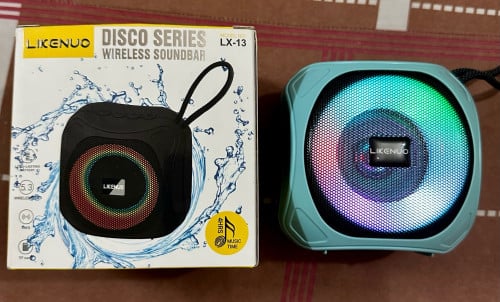 Speaker 5w stereo ភ្លើង RGB នៅថ្មី