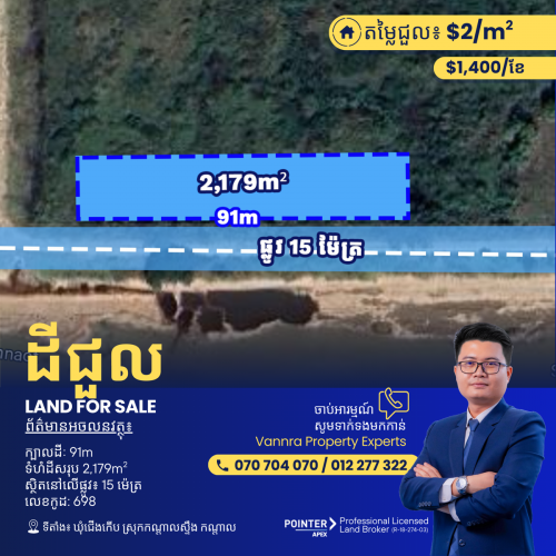 ដីជួលនៅជិតមហាវិថី សុី ជីនពីង