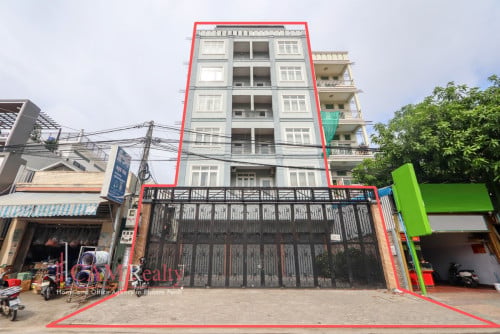 25 Bedroom Apartment Building For Rent in Tuol Kork.