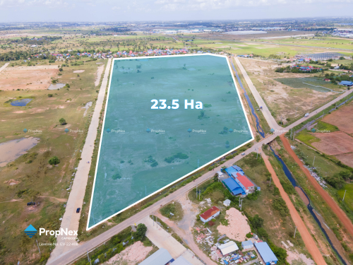 ដីឧស្សាហ៍កម្មសម្រាប់លក់ - ខេត្តកំពង់ស្ពឺ ប្រទេសកម្ពុជា