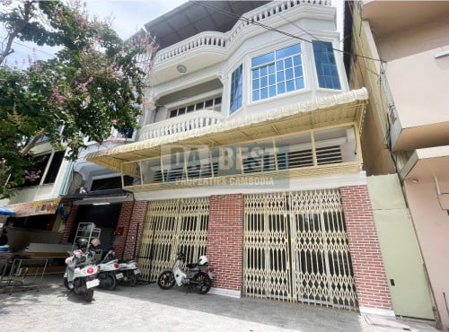 ផ្ទះ និង​ហាង​ (2ជាន់) សម្រាប់ជួល នៅជិតផ្សារបឹងកេងកង | House and Shop for Rent near BKK Market