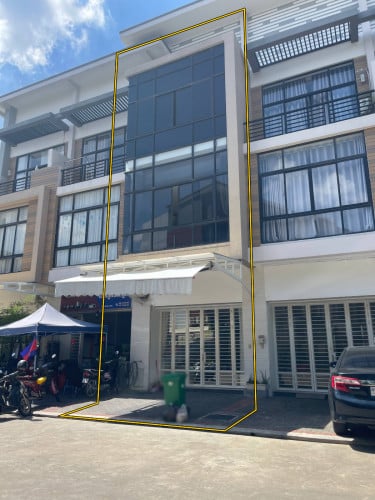 ផ្ទះអាជីវកម្មសម្រាប់ជួល | Shophouse For rent (Borey Peng Huoth Boeung Snor)