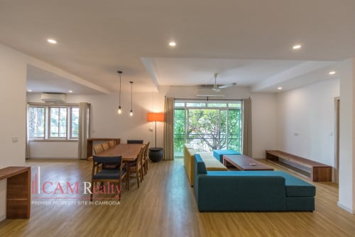 1st Floor 3 Bedroom Apartment For Rent in Bassac Lane.