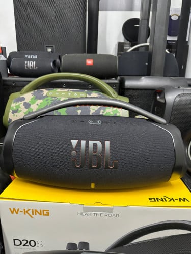 JBL Boombox3 នៅស្អាតសំណុំ ថ្មកាន់សំឡេង